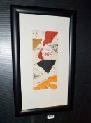 1 x Framed Contemporary Artwork - Signed And Numbered By The Artist - CL392 - Ref LD322 3F