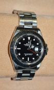 1 x Rolex 1995 Oyster Perpetual Explorer Mens Watch With Case & Certificate - NO VAT ON THE HAMMER!