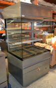 1 x Large Open Front Multi Deck Display Chiller - 103(w) x 87(d) x 194(h) cm - Ref: HM200 -