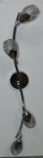 1 x Mesh Spot 4 Light Ceiling Spotlight Polished Chrome - New Boxed Stock - CL364 - Ref: