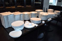 Approx. 280 x Pieces of Assorted Restaurant Crockery - Please See Photographs Provided - Includes