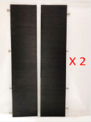 2 Pairs Of Premium Wooden Veneered Wardrobe Doors - CL380 - Location: Altrincham WA14 - NO VAT