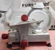 1 x Countertop 10 Inch Meat Slicer - 240v - Ex M&S - CL232 - Ref SC0101 - Location: Altrincham WA14