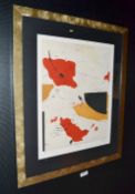 1 x Framed Contemporary Artwork - Signed And Numbered By The Artist - CL392 - Ref LD321 3F