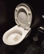 1 x Contents of WC Room Including Wall Hung Toilet, Wall Hung Ractangualr Basin With Wall Mounted
