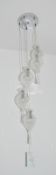 2 x 'Twirls' Ceiling Lights - Ex Display Stock - CL298 - Ref: 69, 70 - Location: Altrincham WA14 - T