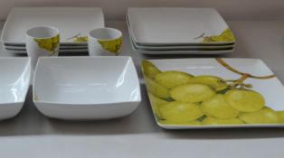 1 x Grape Dinner Set - Ref J2189 - CL314
