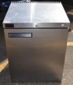 1 x Williams Undercounter Commercial Fridge - CL232 - H79 x W60 x D58 cms - Stainless Steel Finish -