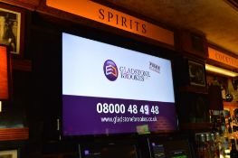 1 x LG 37 Inch Flat Screen Monitor With Remote Control - Ref FB122 - CL357 - Location: Bolton BL1