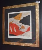 1 x Limited Edition Framed Piece of Contemporary Art With Signature - Size 51 x 51 cms- CL392 -