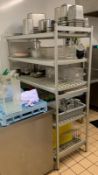 5 x Sections of Aluminium Cold Room Shelving - Widths Include 300cm, 200cm, 100cm and 120cm -