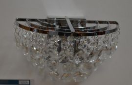 1 x Spa Bathroom Lighting Celeste 2 Light Wall Light - CL364 - Ref: ERP1- code 12415 - Lo