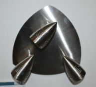 1 x Falcon 3 Light Ceiling Spotlight Satin Silver - CL364 - Ref: PAL Edin/3 12683 - Locat