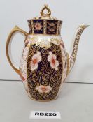 1 x RARE ROYAL CROWN DERBY IMARI 2451 CHINA TEAPOT - Ref RB220 I