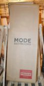 1 x Frameless 900 Hinged Clear Glass - Right Hand Pentagon 8mm (RBHFLP899R) - New / Unused Stock - D