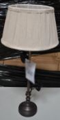 1 x 1 Light Bronze Table lamp - CL364 - Ref: PAL Edin/3 14771 - Location: Altrincham WA14