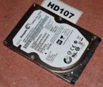 1 x Seagate Laptop Thin SSHD 500gb 2.5 Inch SATA Hard Drive - Tested and Formatted - HD107 - CL011 -
