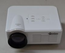 1 x ELEPHAS EB-Q1 Mini Projector - Ref HK183 - CL394 - Location: Altrincham WA14 - HKPal2 As