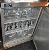 1 x Williams Commercial Undercounter Stainless Steel Fridge / Glass Chiller - CL367 - Ref CQ-FB215 -