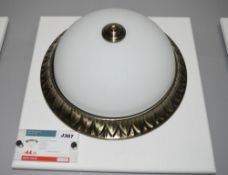 4 x Antique Style Ceiling Lights - Ex Display Stock - CL298 - Ref: J307, J308, J309, J310 - Location