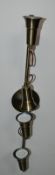 1 x Eros 4 Light Antique Brass Traditional Halogen Ceiling Bar Spotlight - CL364 - Ref: E