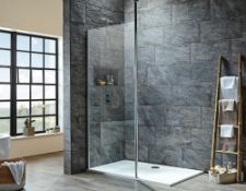 1 x Scudo Wetroom Screen (1200x2000) 8mm - New & Boxed Stock - Ref: SCUD1200WR - CL406 - Location: C