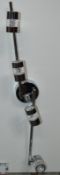 1 x Bubbles Chrome LED 4 Way IP44 Bathroom Spotlight - New Boxed Stock - CL364 - Ref: ERP