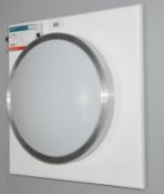 2 x Flush Ceiling Lights In 2 Different Trims - Ex Display Stock - CL298 - Ref: 43, 47 - Location: A