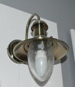 2 x Fisherman Wall Light - Ex Display Stock - Ref - J333, J334 - CL298 - Location: Altrincham WA14 U