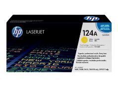 2 x New HP Laserjet 124A Yellow Toner - Ref: LD346 - CL409 - Altrincham WA14