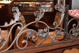 1 x Three Sections of Ornate Metal Privacy Panels - CL423 GF - From a Popular Mexican Themed