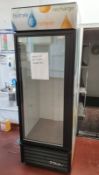1 x True Single Door Visual Deck Merchandise Display Refrigerator - CL435 - Location: Altrincham