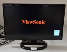 1 x ViewSonic VA2265SM-3 22-inch Full HD LED PC Monitor - Ref TP321 - CL394 - Location: Altrincham W