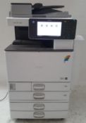 1 x Ricoh Aficio MP C3002 Color Laser Multifunction Office Printer( Total Print Count Of 41200 , H