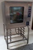 1 x HOBART CSD Electric 10 Grid Combi Oven with Floor Stand - Ref BY216
