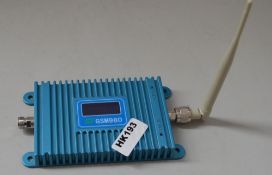 1 x GSM980 GSM 900MHz Mobile Phone Signal Booster - Ref HK193 - CL394 - Location: Altrincham WA14 -
