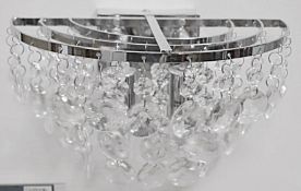 1 x Spa Bathroom Lighting Celeste 2 Light Wall Light - CL364 - Ref: ERP1- code 12415 - Lo