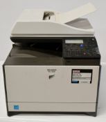 1 x SHARP MX-C300W 4-in-1 Multi-functional Colour Printer / Copier / Scan / Fax Machine