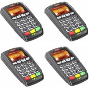 4 x Ingenico iPP350 Card Reader Chip and Pin Contactless Terminals With USB Cable - New Sealed Sto