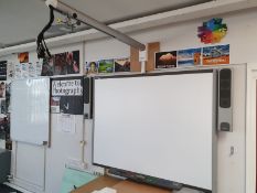 1 x Smart Interactive White Board With Projector Mounting Bracket and Speakers - Large Size -CL499 -