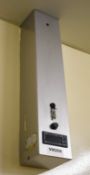 1 x Wall-Mounted Thermonitor With Digital Panel and Stainless Steel Enclosure - H50 x W10 x D10