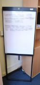 1 x Sasco Flipchart Whiteboard - Ref: VM329 - CL409 - Location: Wakefield WF16