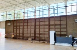 4 x Large Wooden School Climbing Bar Frames - School Gym Equipment - Appox 15ft High - CL499 -