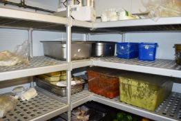 L-Shaped Cold / Freezer Room Shelving