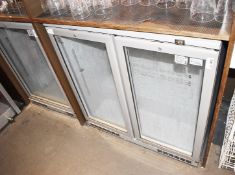 1 x Lec 2-Door Back Bar Chiller - Model: BC9004G