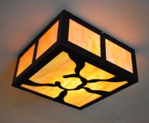 7 x Contemporary Wall / Ceiling Light Fittings - CL420 GF - From a Popular Mexican Themed Restaurant