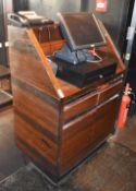 1 x Point Of Sale Unit With Under Cupboard and Drawers - Dimensions: H115 x W80 x D52cm - CL392 -