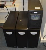 1 x Sentinel UPS SS210 Power Supply With Three Aditional Battery Packs - Ref VM286 IT - CL409 -
