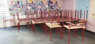 Approx 20 x School Tables - Suitable For Educational Centres, Functions, Offices, Exhibitions