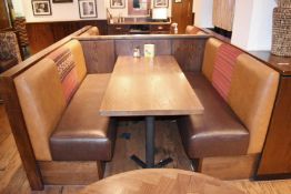 15-Pieces Of Restaurant Booth Seating Of Varying Length